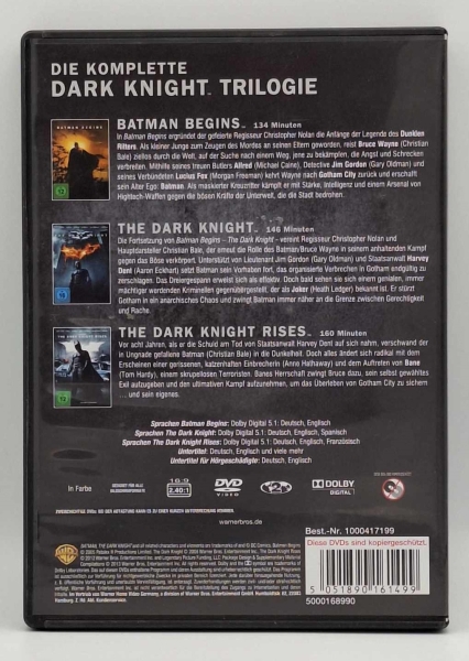 The Dark Knight Trilogie